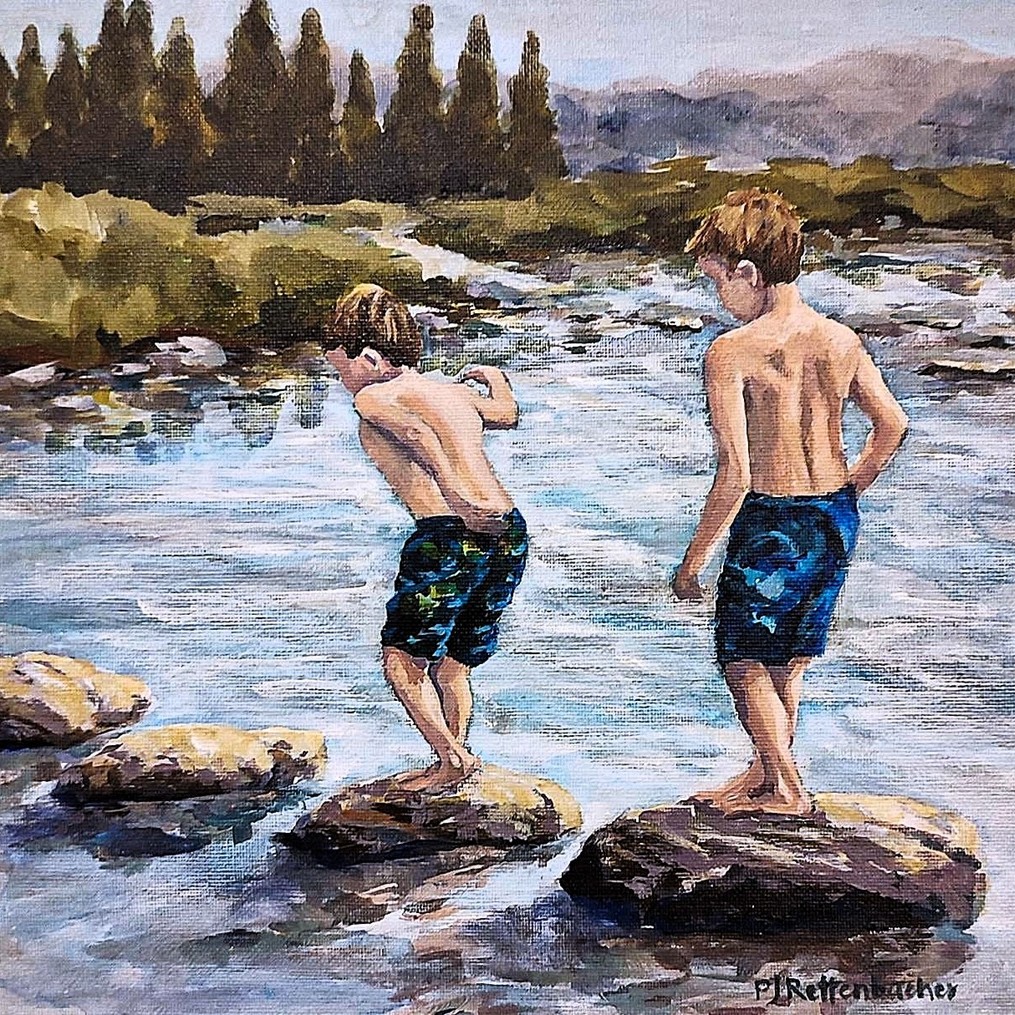 Serfaus stepping stones